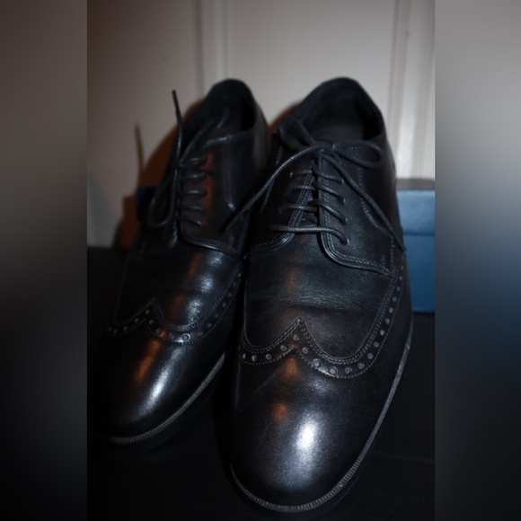 Cole Haan Jay Grand Wingtip Oxford Men Black Shoe Size 9.5 - Picture 5 of 7